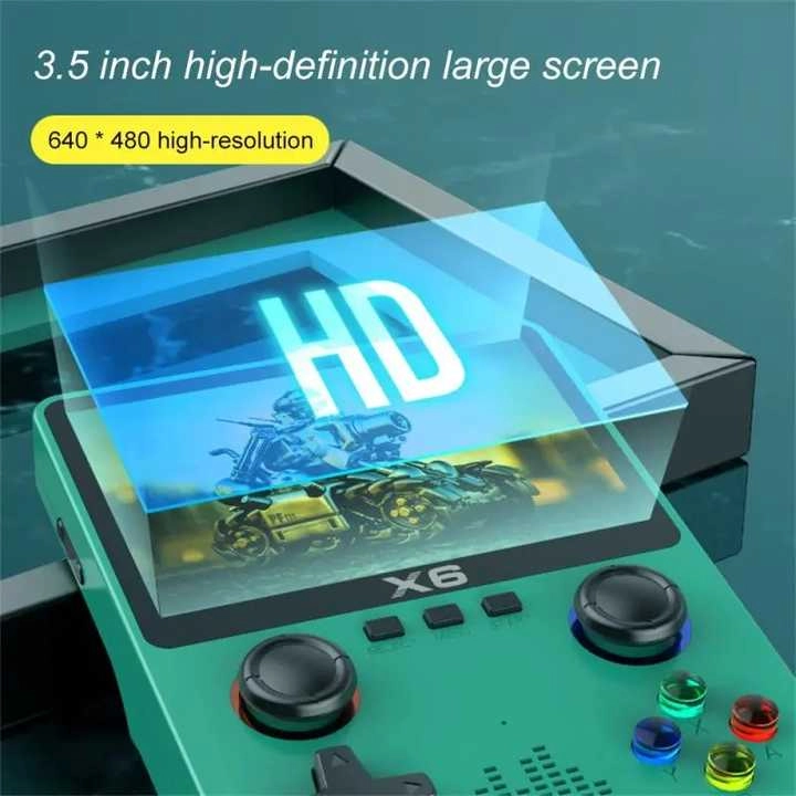 Mini Handheld Video Game Console - 500 Classic Built-in Games Rechargeable