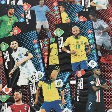 Football Trading Card Set - 55pcs