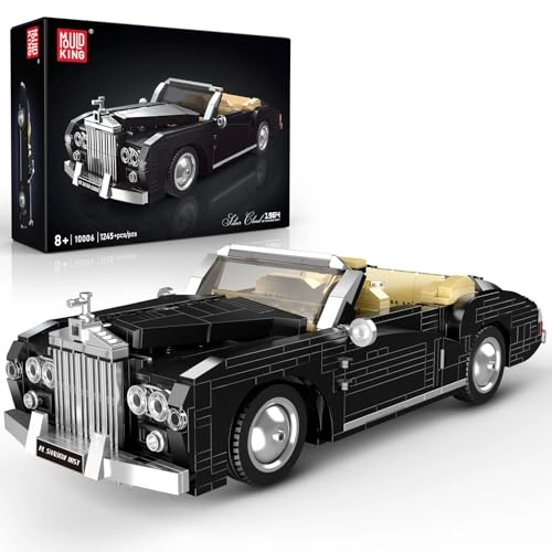 Classic Convertible Car Building Set - 1096pcs