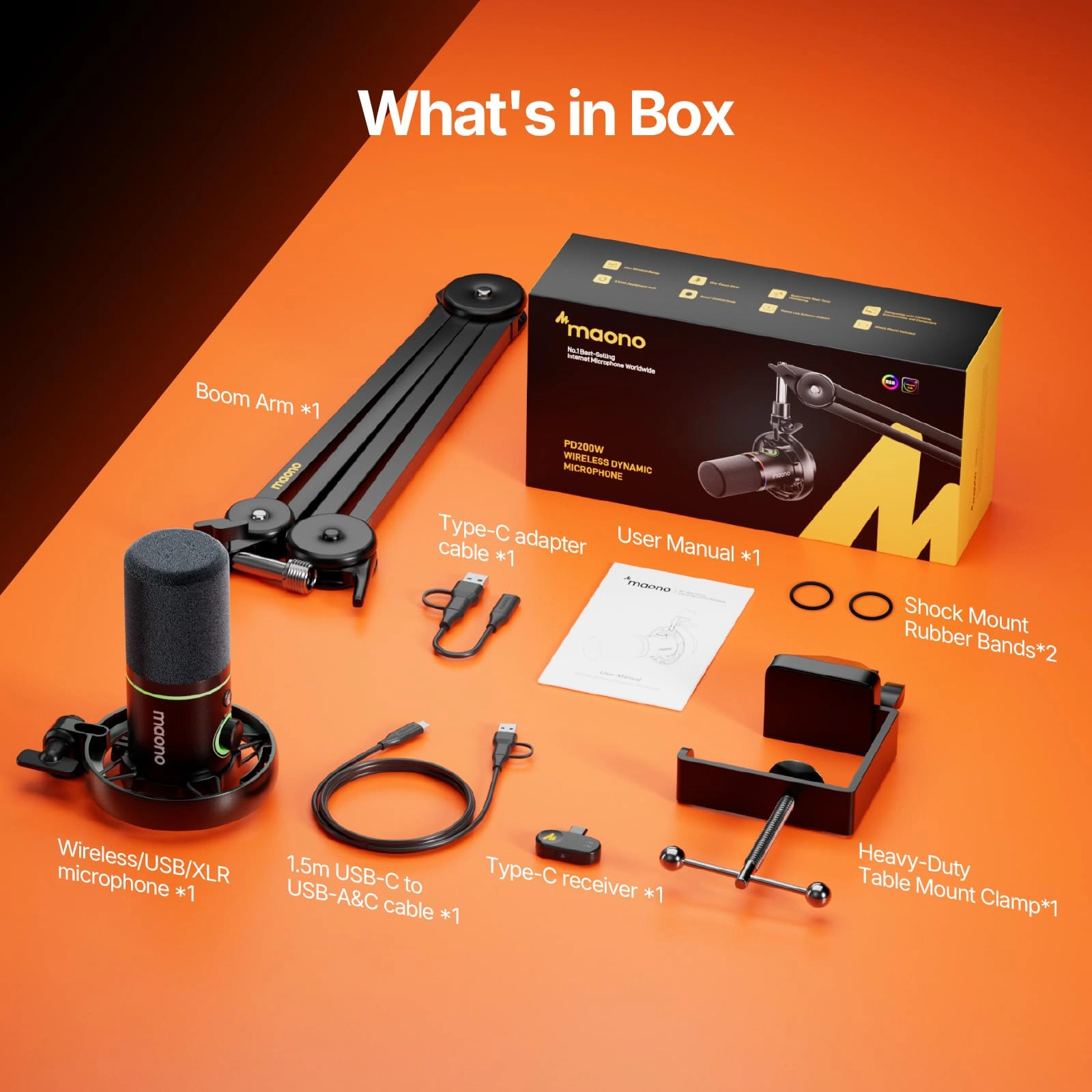 PD200WS - 1 2.4Ghz Wireless