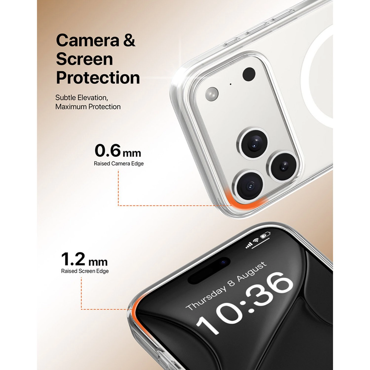 Case Clear with MagSafe for iPhone 17 Pro Max