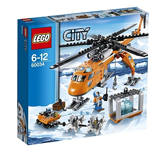 City Arctic Helicopter (60034) - with Dog Sled