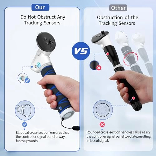 Controller Extension Grips - Wireless Meta Quest