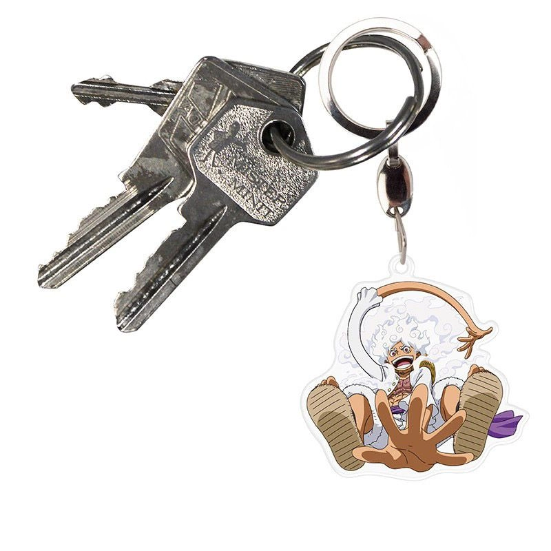 Acryl Luffy Gear 5 Keychain - One Piece