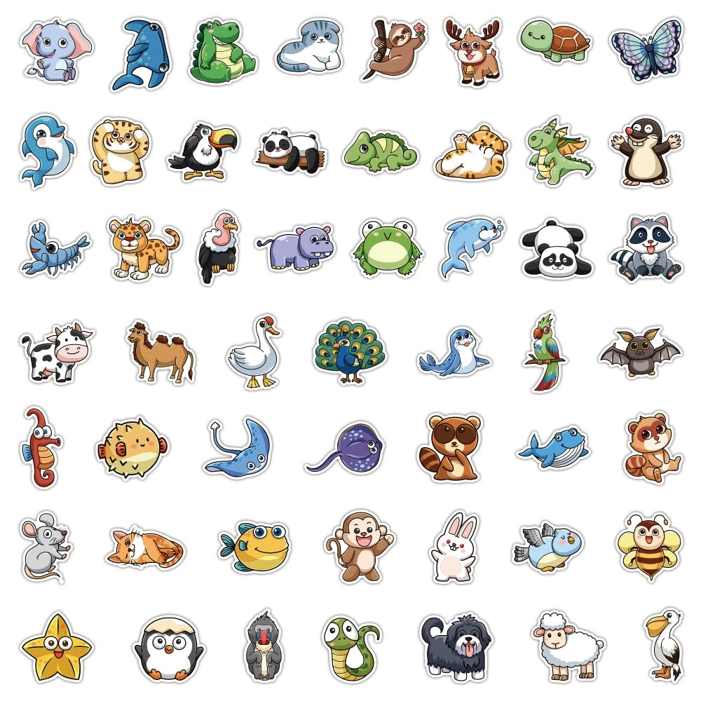 Cute Activity Sticker Book 100 pcs