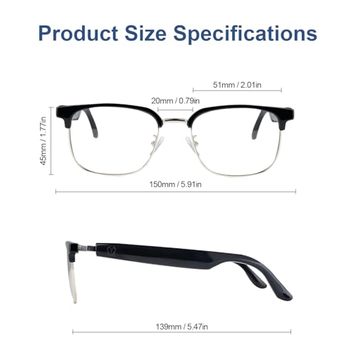 UF-04 - 160+ Languages Bluetooth 6.0 Photochromic Lenses
