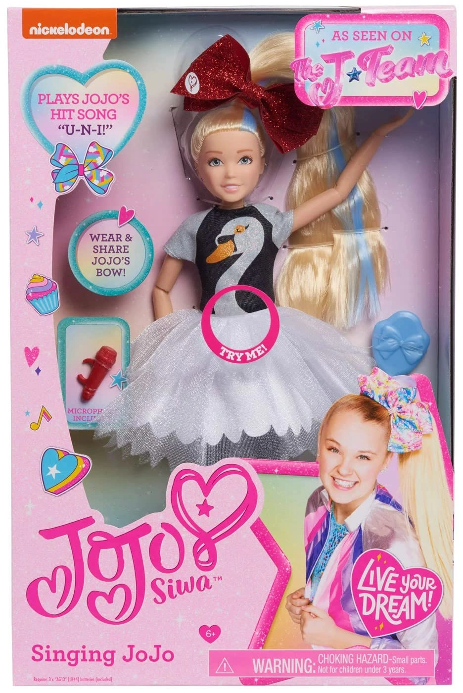Just Play JoJo Siwa Fashion Doll - 10-inch Plastic Ages 6 months+
