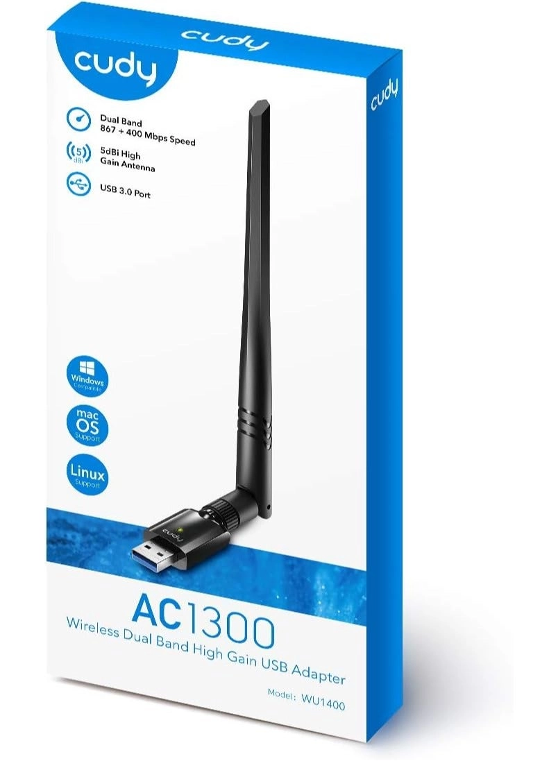 AC1300 - Dual Band USB 3.0 Wireless
