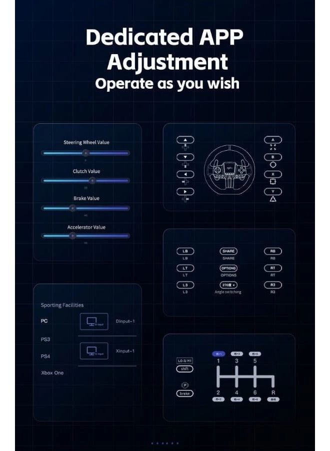 V9 Gen 2 Racing Wheel & Pedals - PC/Xbox/PS4/Switch