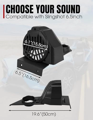 Rear Speaker Enclosures - 6.5" Weatherproof