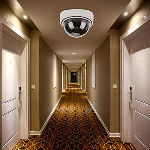 Simulated dome video surveillance camera - indoor and outdoor