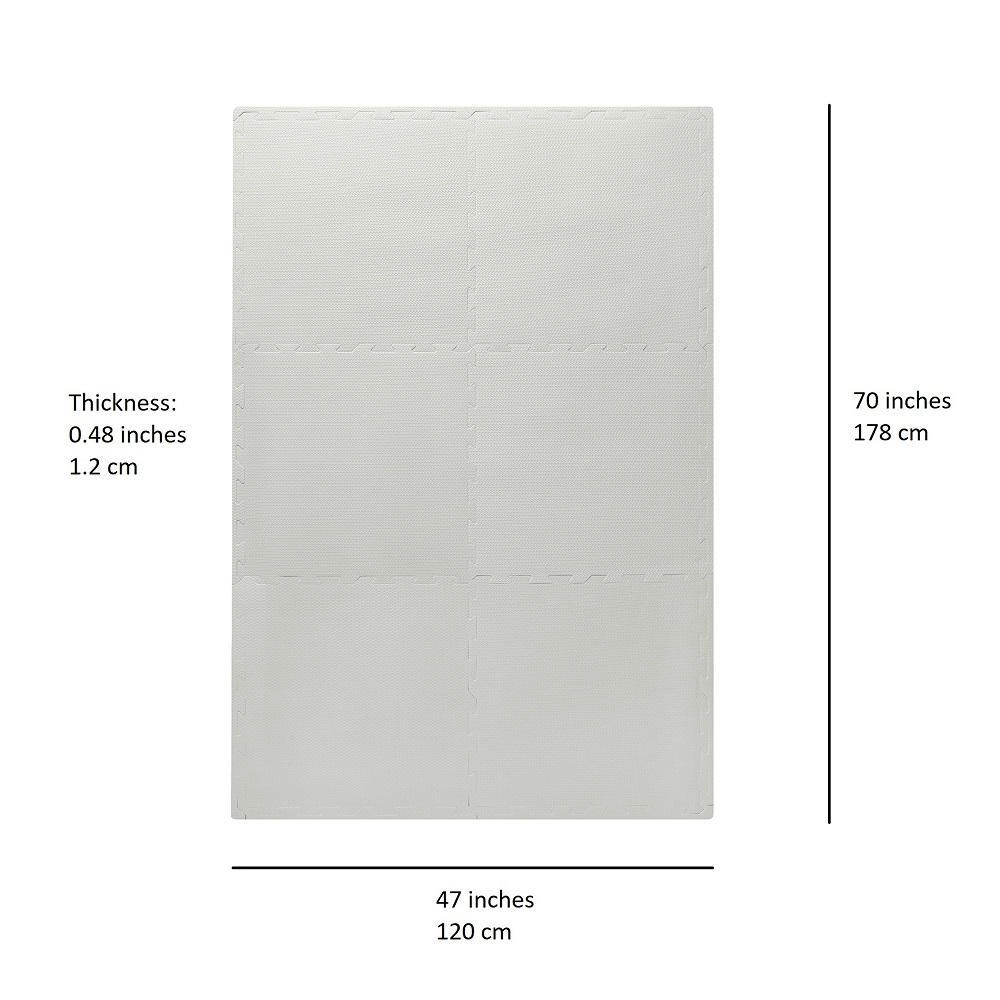 Rectangle Eva Foam Mat - 0 months