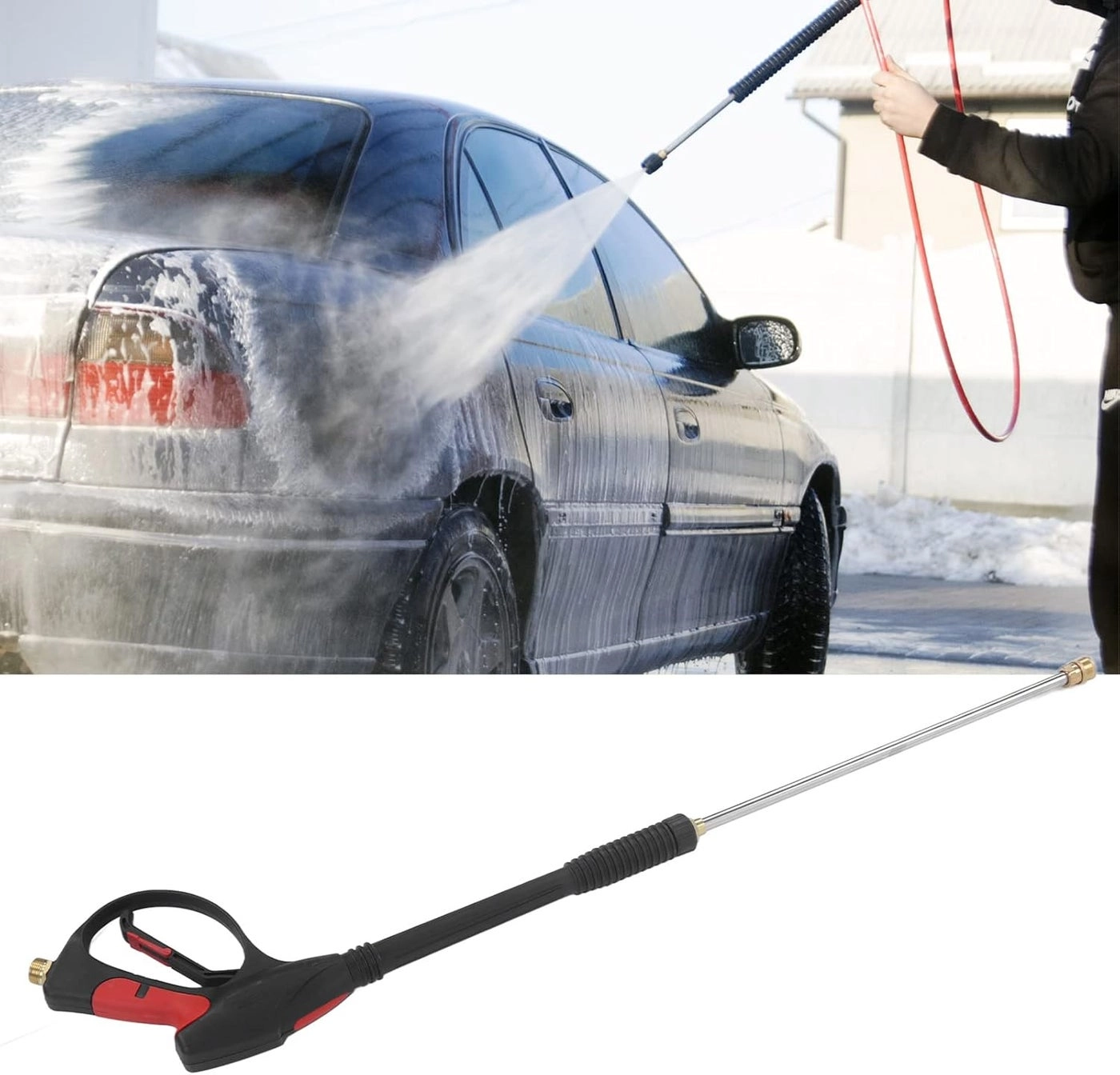 Portable Pressure Washer - 4000PSI 5 Nozzle Tips
