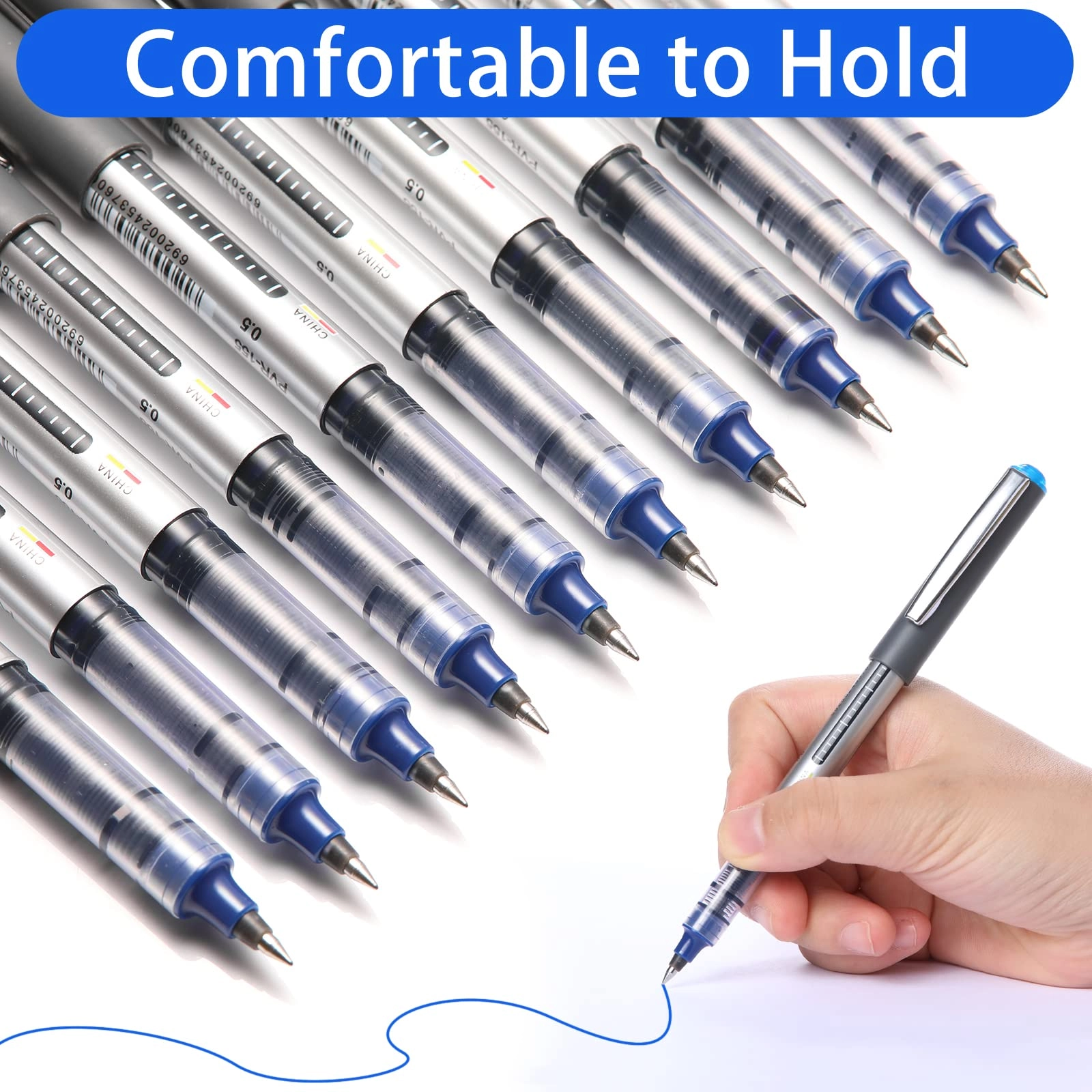 Gel Pens - 16 Pack 0.5mm