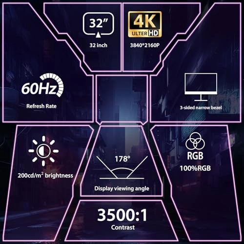UHD Gaming Monitor - 3840x2160 32 Inches