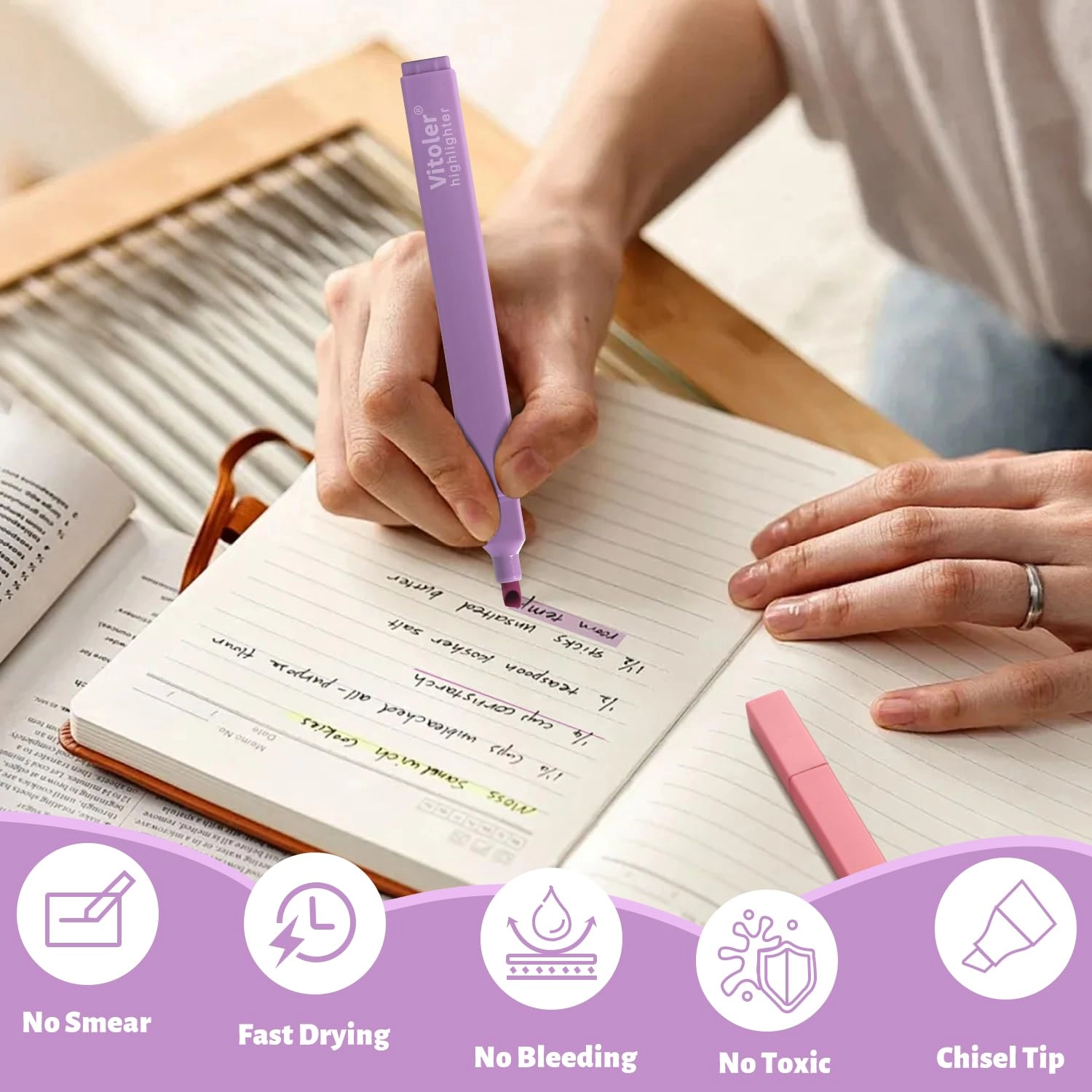 Bible Highlighters - Pastel Chisel