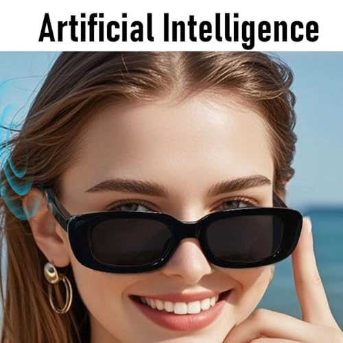 Touch Control Smart Sunglasses - Bluetooth V5.4 IP65 AI Noise Cancellation