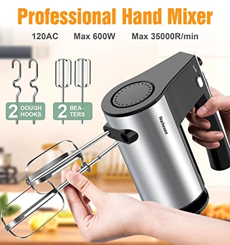Hand Mixer - 6 Piece 600W
