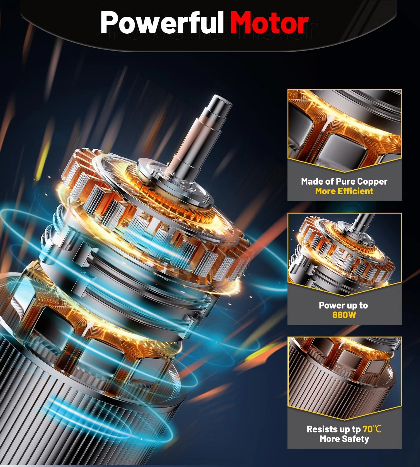 Mini Chainsaw - 880W