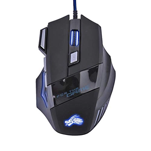 5500DPI LED Optical Gaming Mouse - Wired