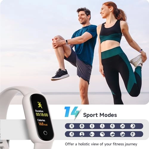 Band 8 - Heart Rate IP68 Waterproof 14 Sport Modes