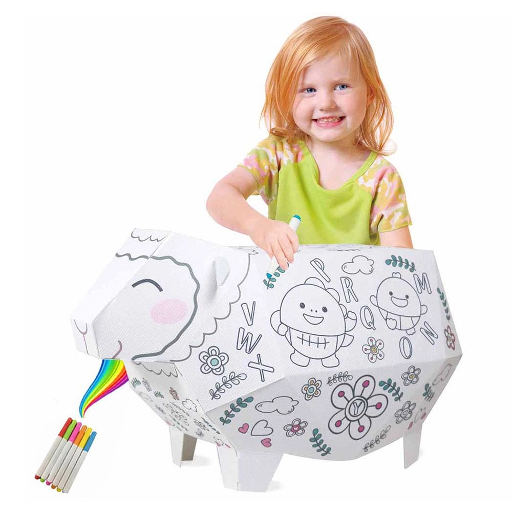 Doodle Erasable ABCD Learner Sheep - 3 +