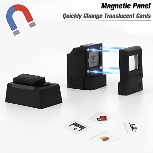 Magnetic Transparent Keycaps - Retro Backlit Universal GH60 GK61