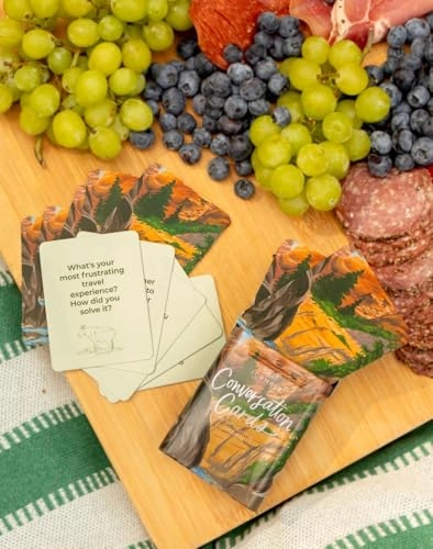 Conversation Cards - 50 Prompts Metal Tin