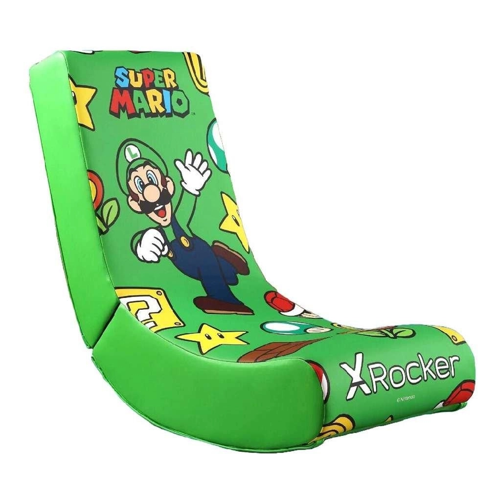 X Rocker Video Rockers - Luigi Power Up Edition