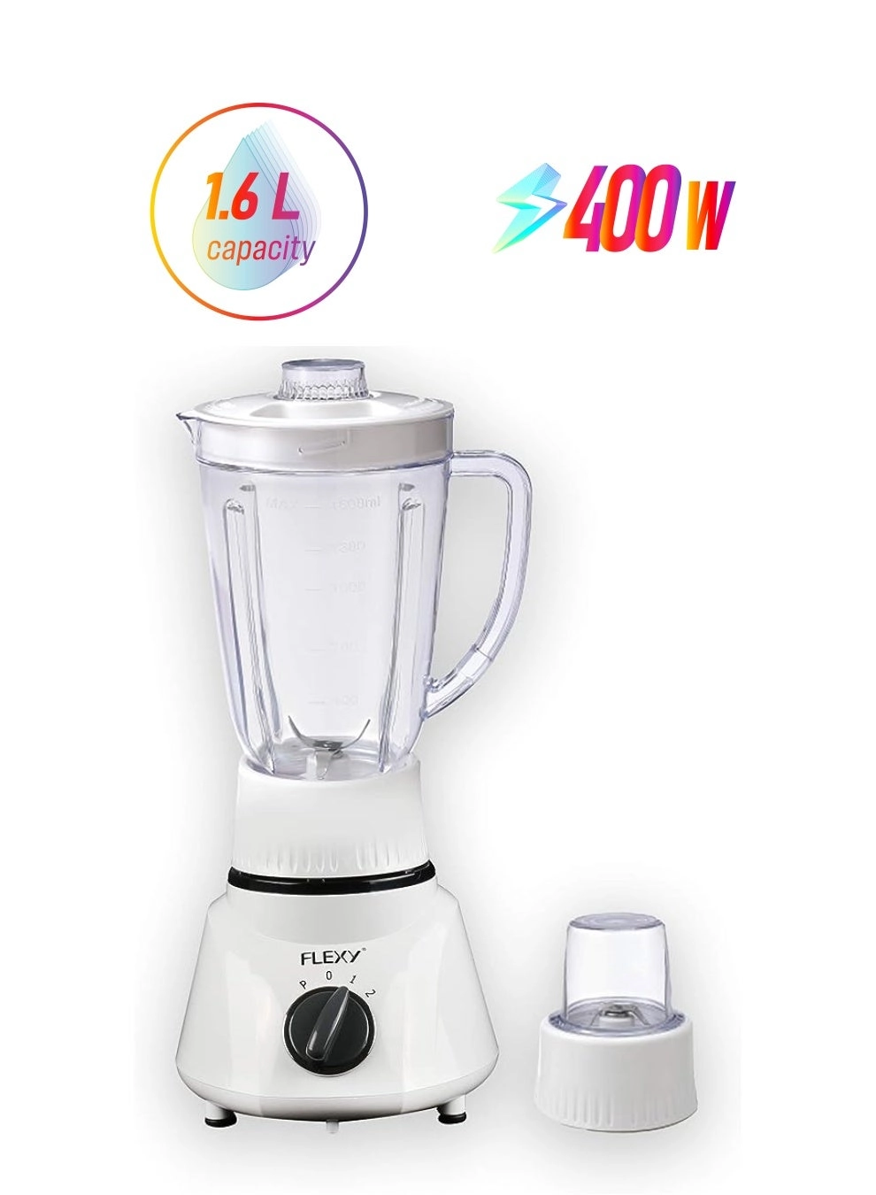 4 In 1 Food Processor - 1600 ml