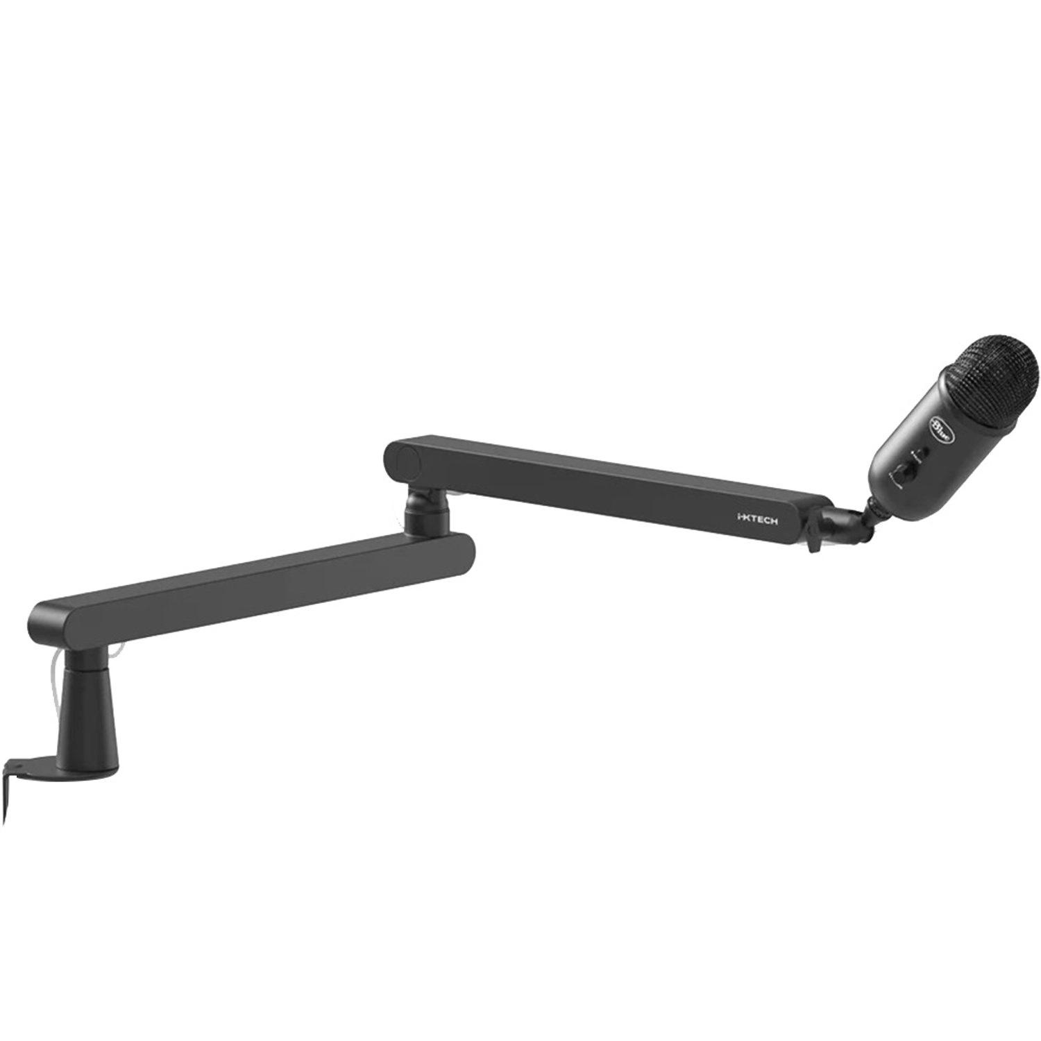 Ixtech 360 Rotatable Mic Arm - Desk Mount Adjustable
