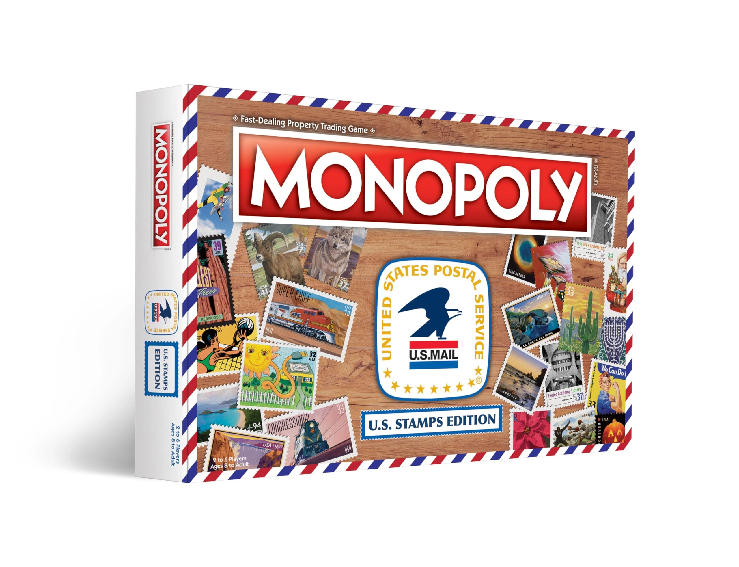 USAopoly Monopoly: U.S. Stamps Edition