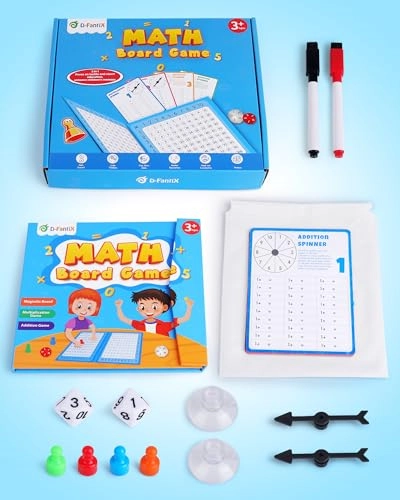 Magnetic Addition Multiplication Game Board - 8-12
