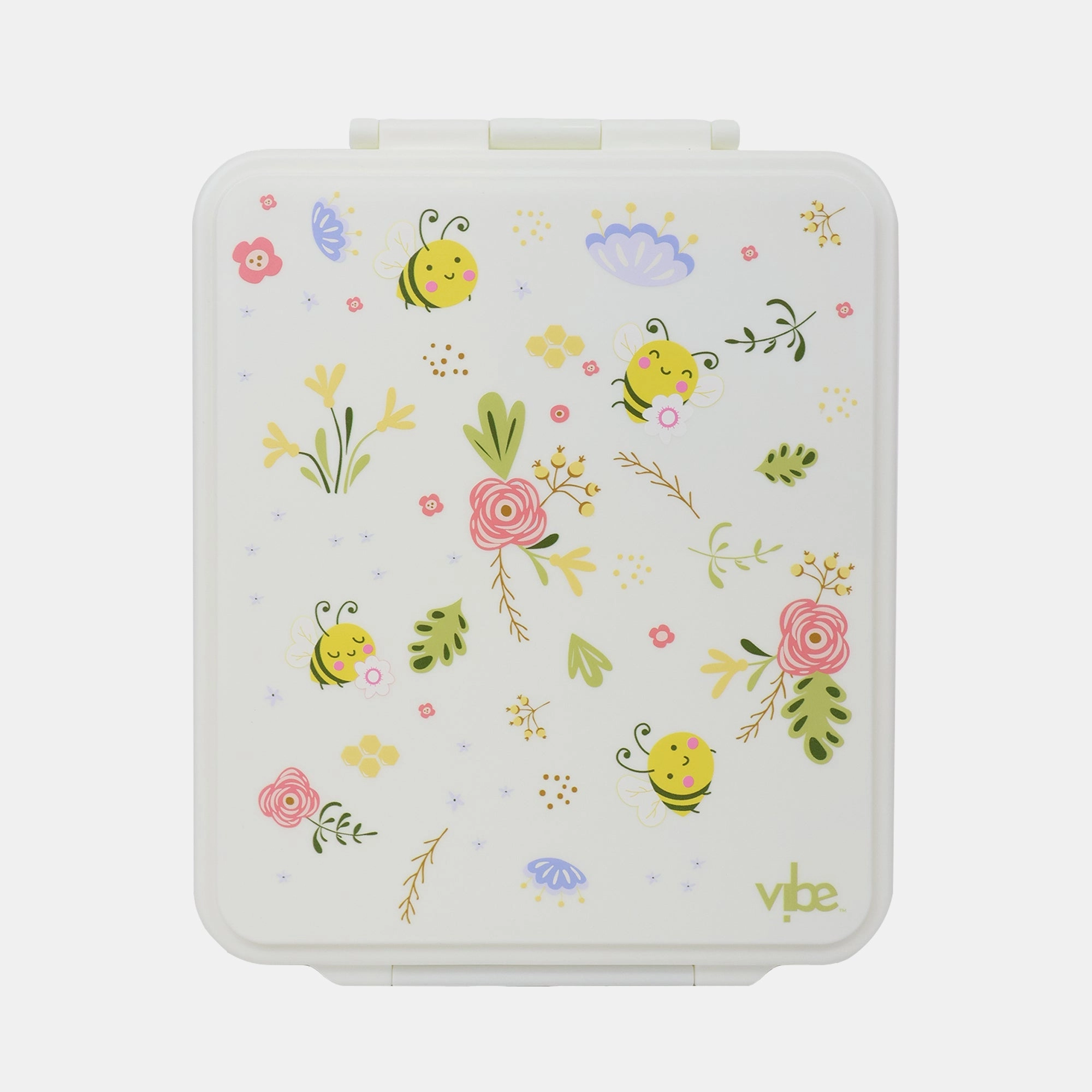Vibe Bee Mega Lunch Box - Insulated Thermos Sauce Jar