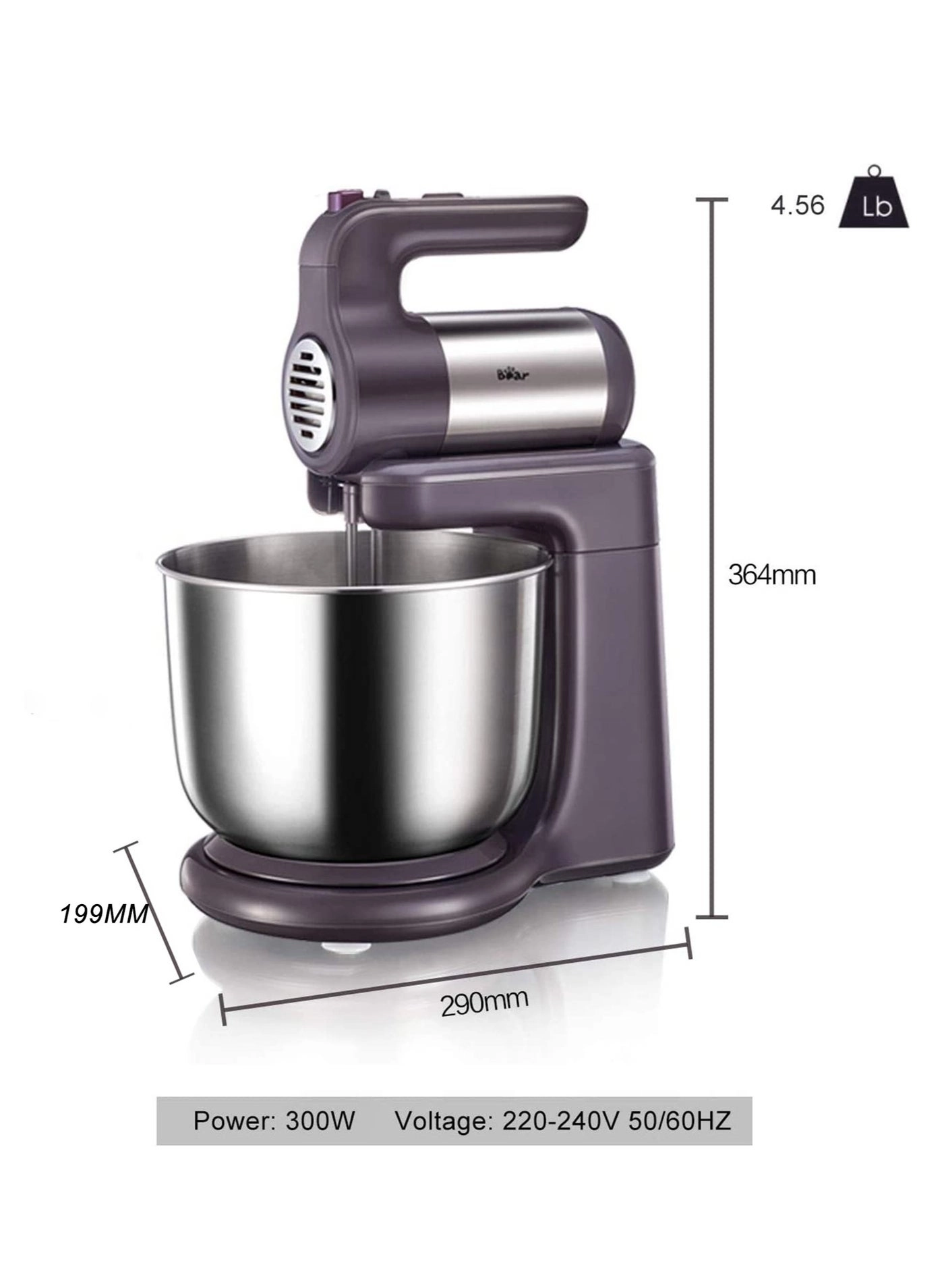 Stand Mixer - 3 L 300 W