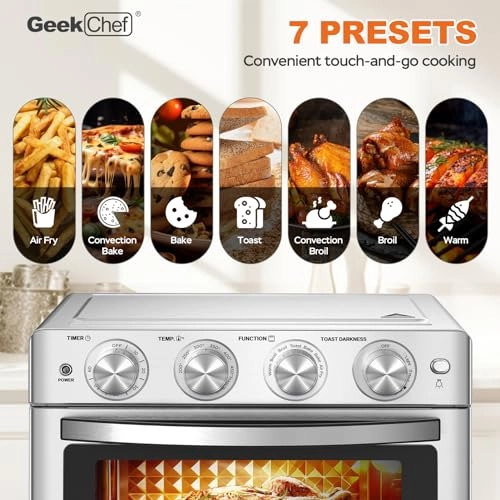 Air Fryer Toaster Oven - 6 Slice