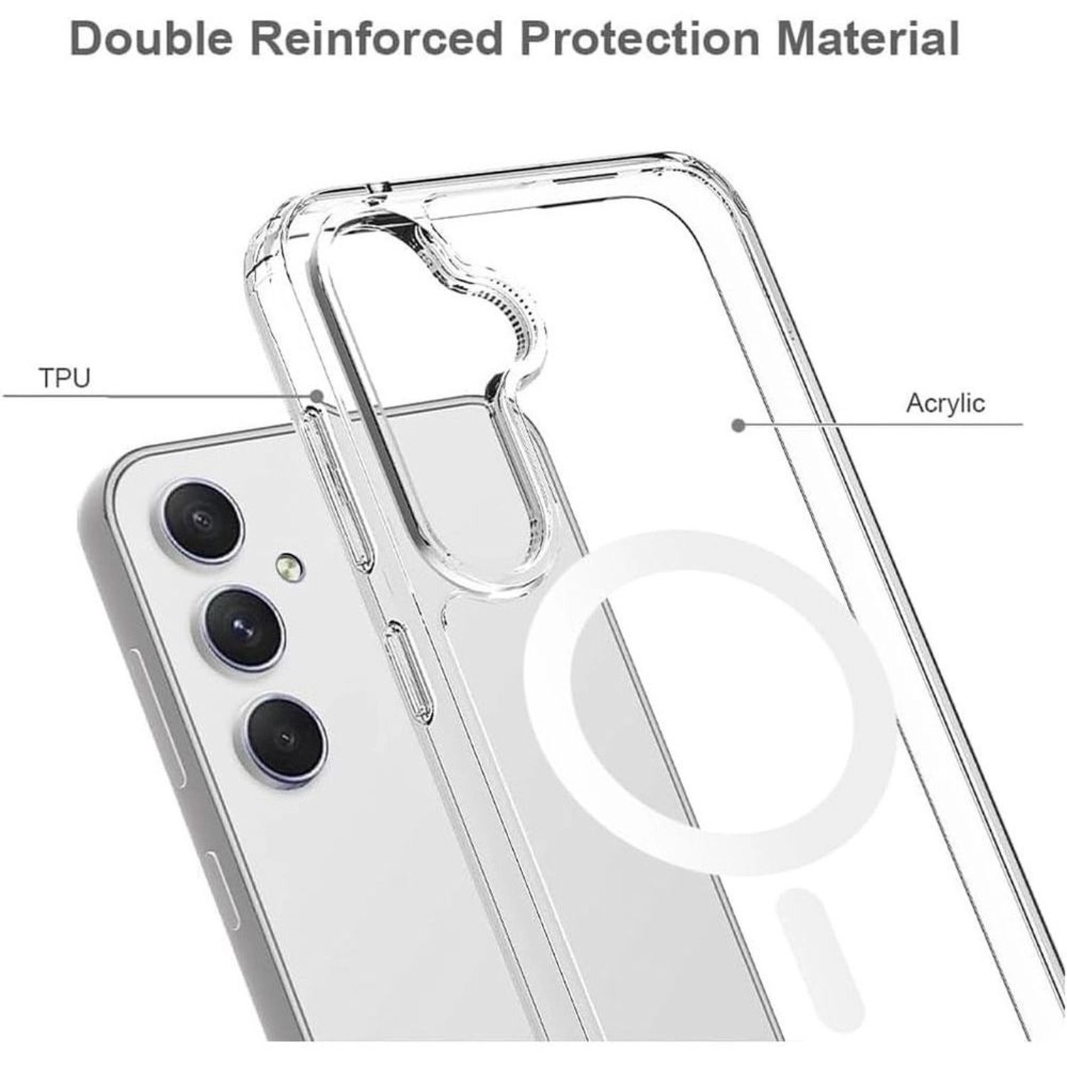 Clear Case for Samsung Galaxy S24 Plus