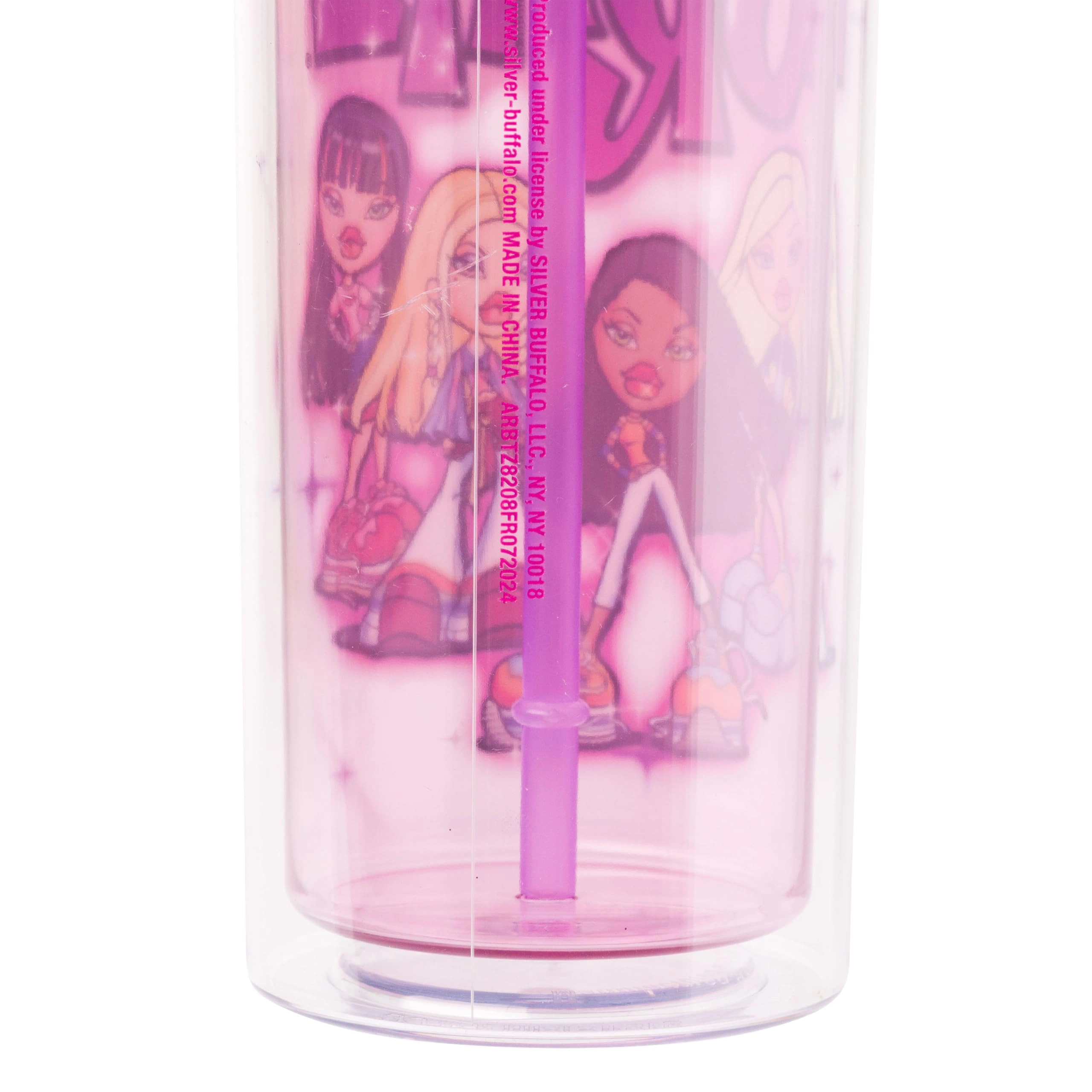 Bratz Reusable Cup - 1 pcs Rhinestone lid