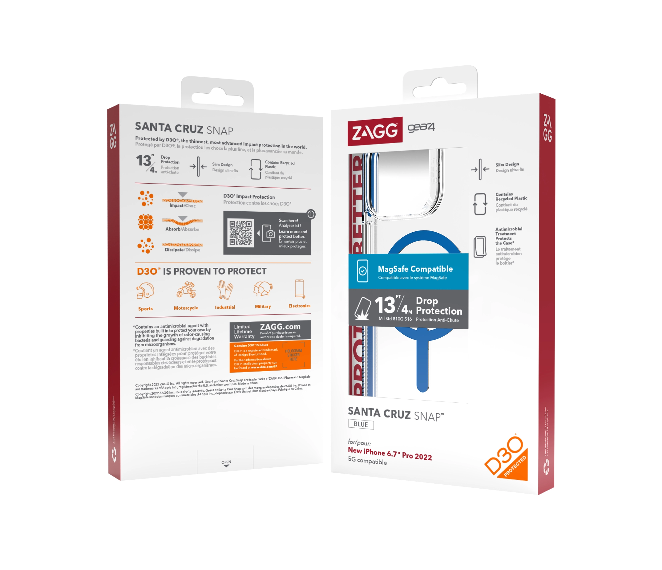 Santa Cruz Snap Back Cover with MagSafe for iPhone 14 Pro Max