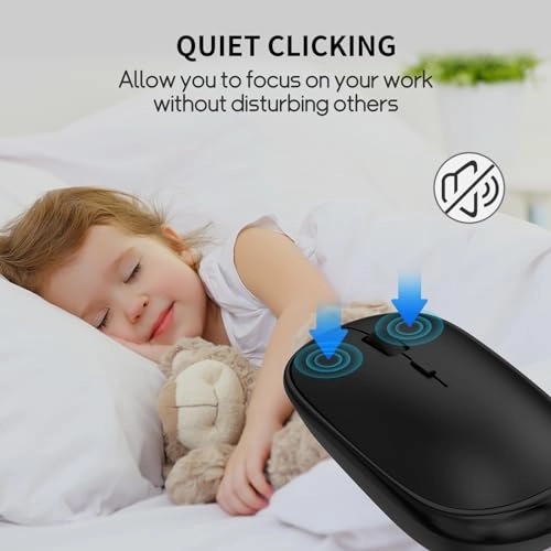 Ergonomic Optical Mouse - USB Wireless