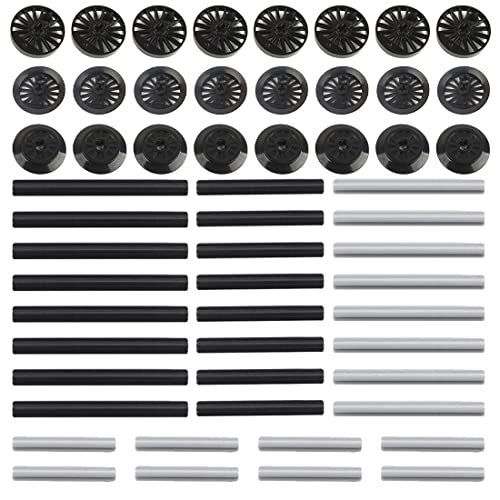 Train Wheel Cross Axle Refit Set - 56Pcs