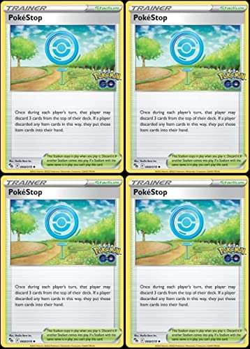 Pokestop 068/078 - Trainer Card Lot - 4pcs