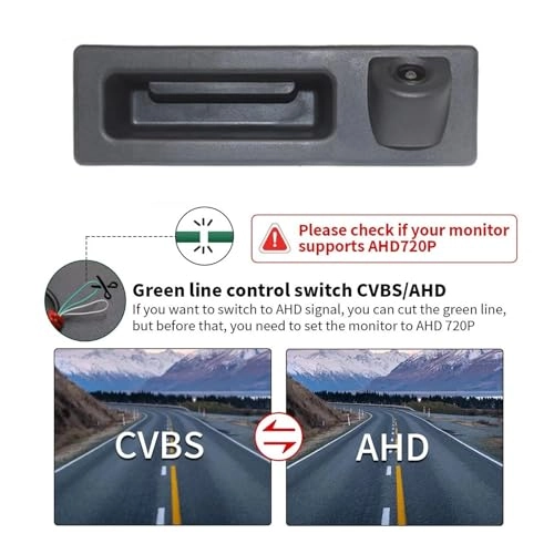 Rear View Parking Camera - Night Vision Wire