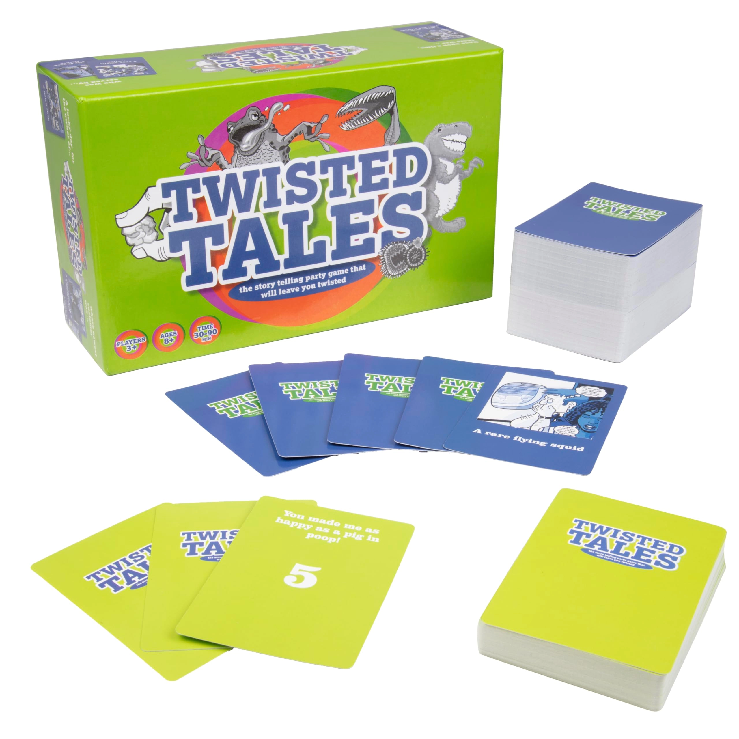 SCS Direct Twisted Tales - 8 years and up 175 story cards 50 voting cards