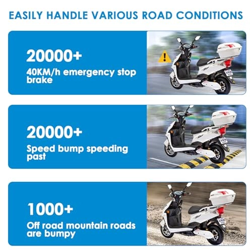 Universal Motorcycle Mobile Phone Holder - 360° Rotatable Fits 4.7-6.8 Inch