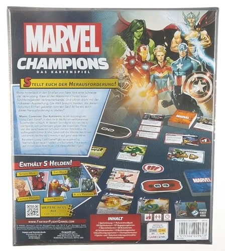 Marvel Champions: 1. Grundspiel - Card Game (German)