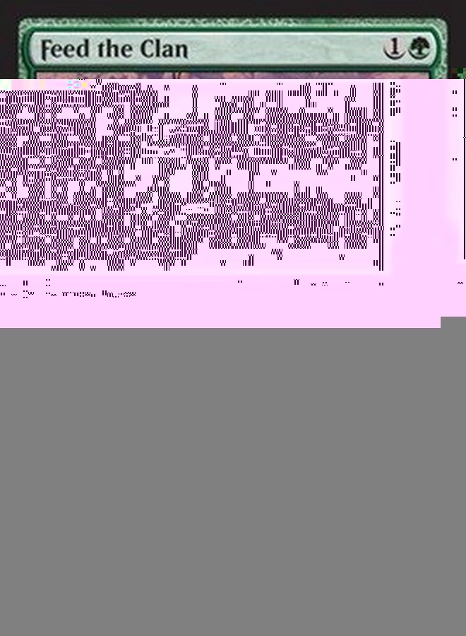 Feed The Clan (132/269) - Khans of Tarkir