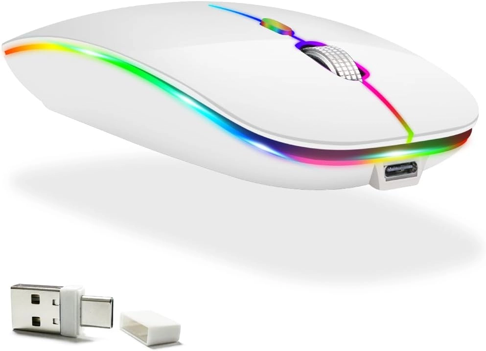 LED Rechargeable Mouse - Bluetooth