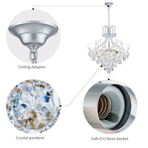 Crystal Chandelier K9 - 39.4 in