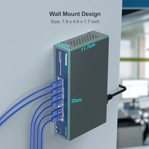 6 Port | 4*PoE+ (78w) 6-ports